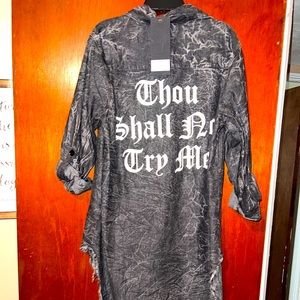 Women’s Distressed Jean Dress